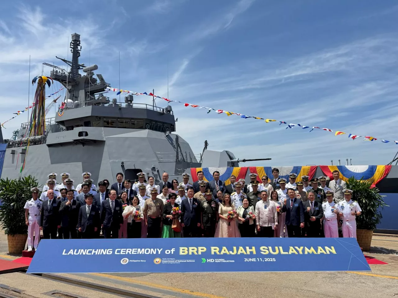 AFP commissions new offshore patrol vessel BRP Rajah Sulayman