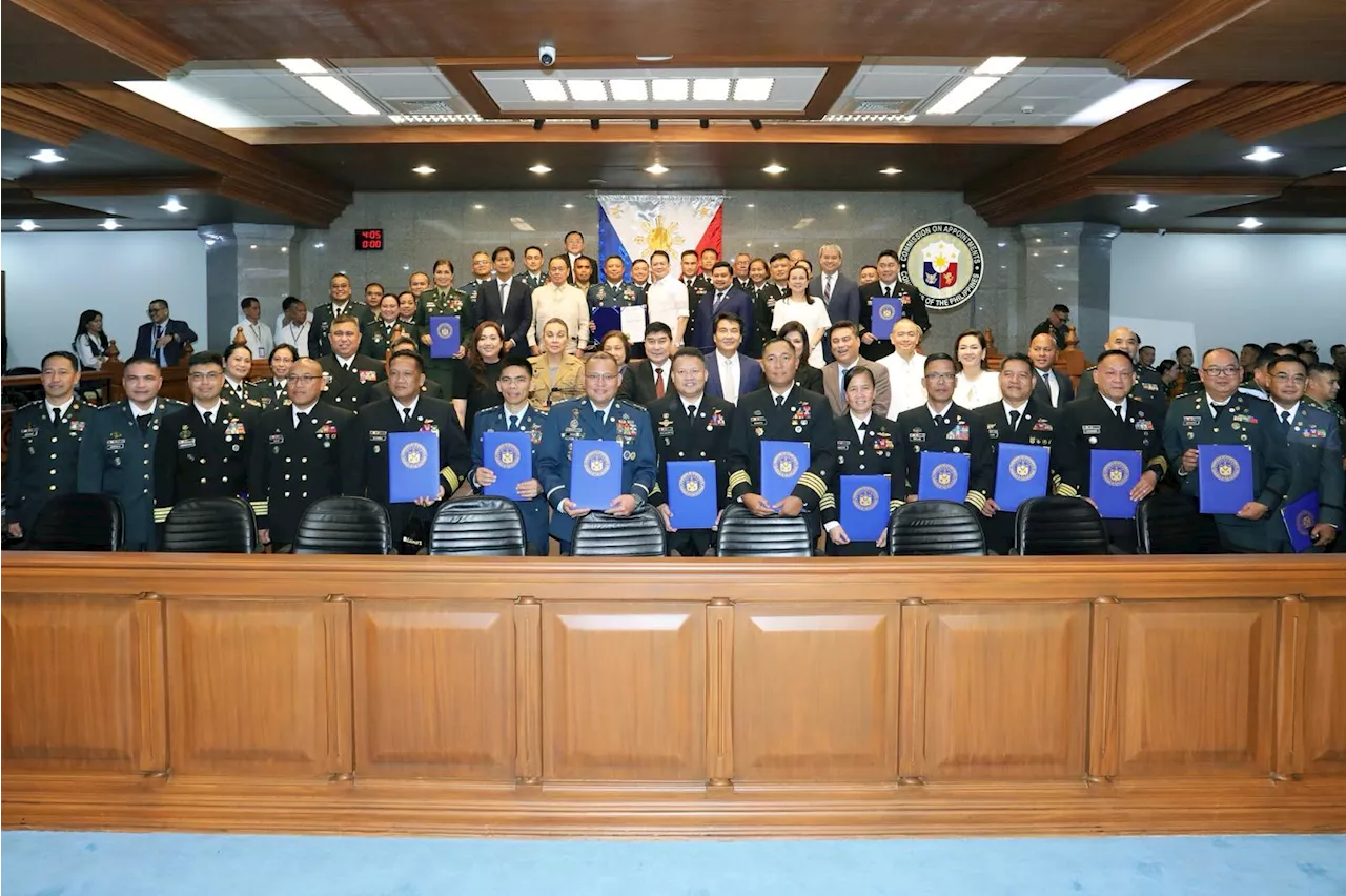 AFP welcomes 119 newly-promoted officers