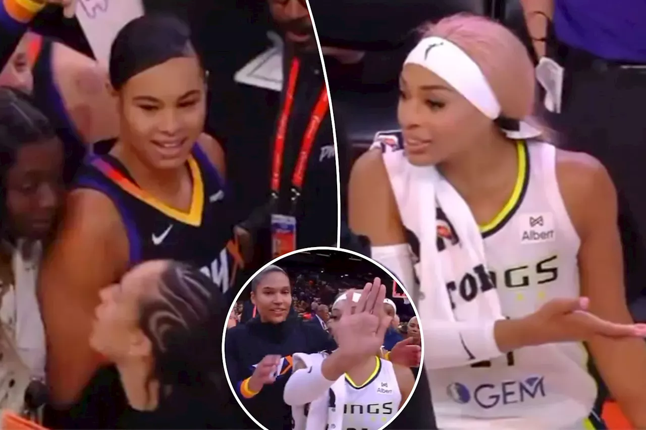 WNBA stars Satou Sabally, Dijonai Carrington have to be separated in tense postgame scene