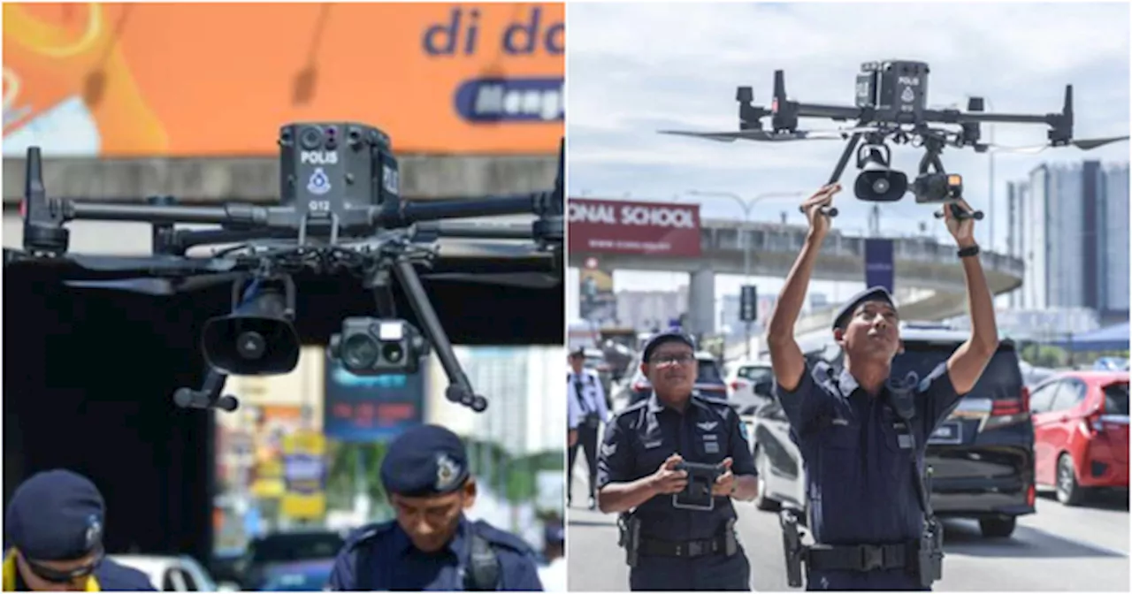 You Can't Hide — Drone Squad Issues 47 Traffic Compounds On Federal Highway