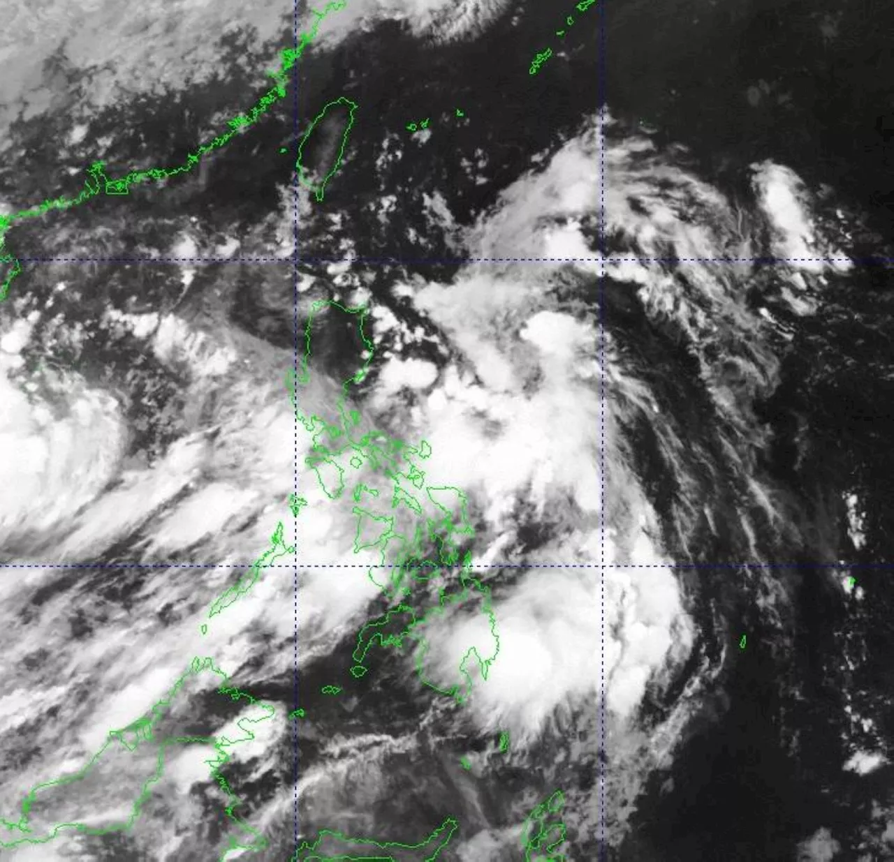 Most parts of PH to have scattered rains; 'Auring' weakens outside PAR