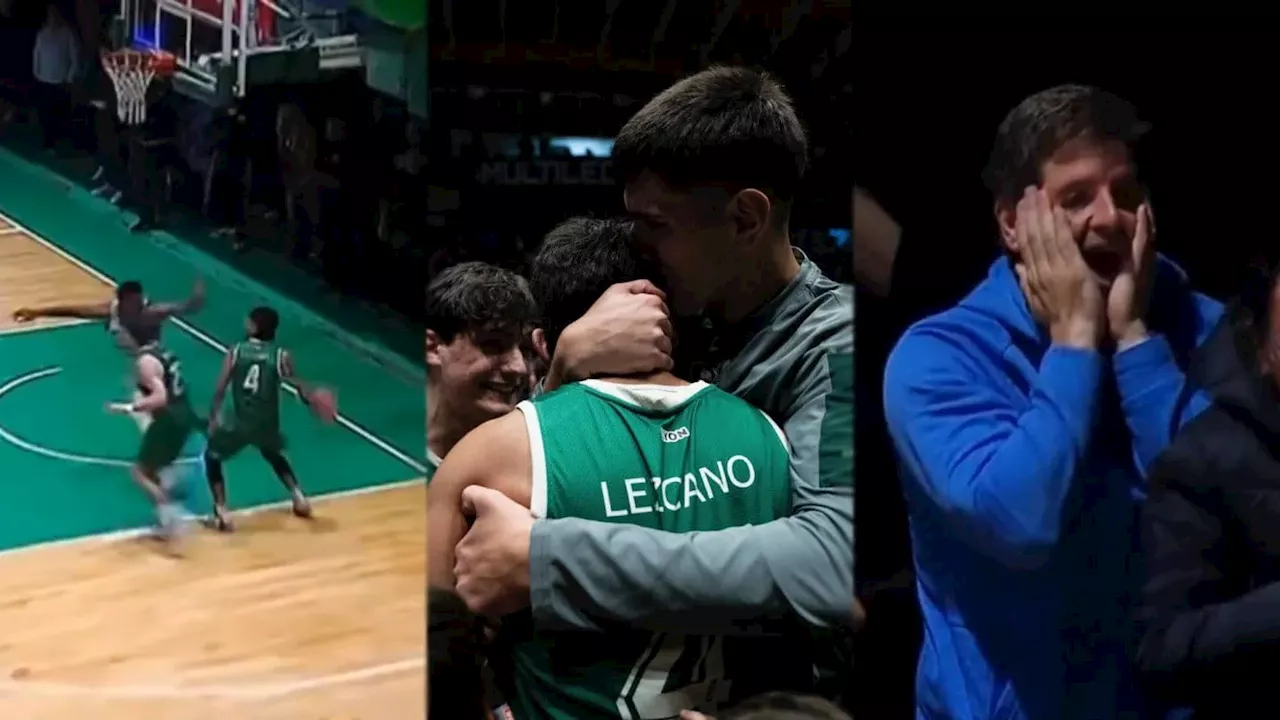 El increíble triple de aro a aro de Ferro que desató la locura de ...