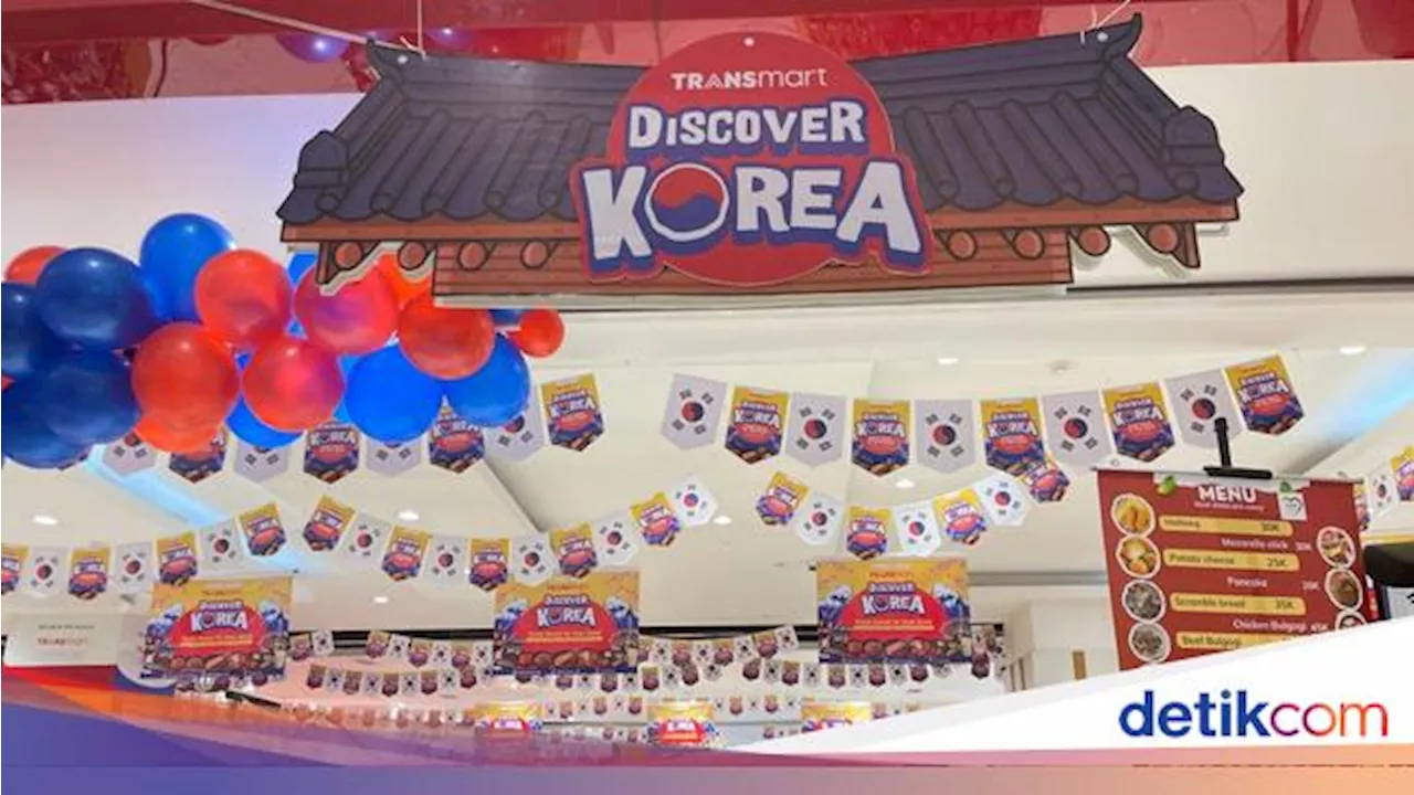 Buruan Serbu! Aneka Produk Makanan Mejeng di Transmart Discover Korea