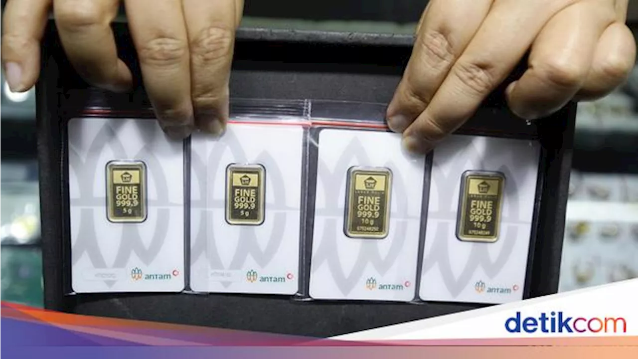 Harga Emas Antam Naik Setinggi Ini dalam Sehari!