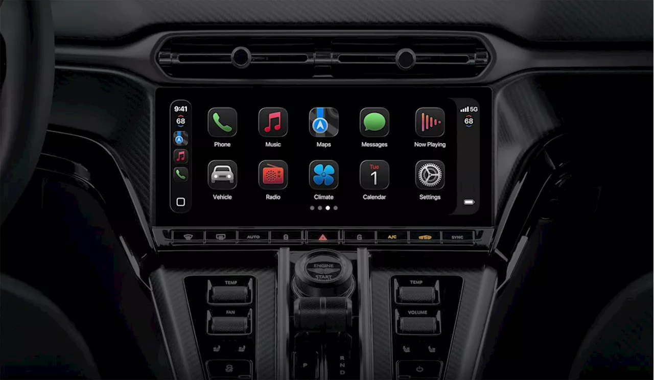 iOS 26 will fit CarPlay to better match the shape of your car's screen