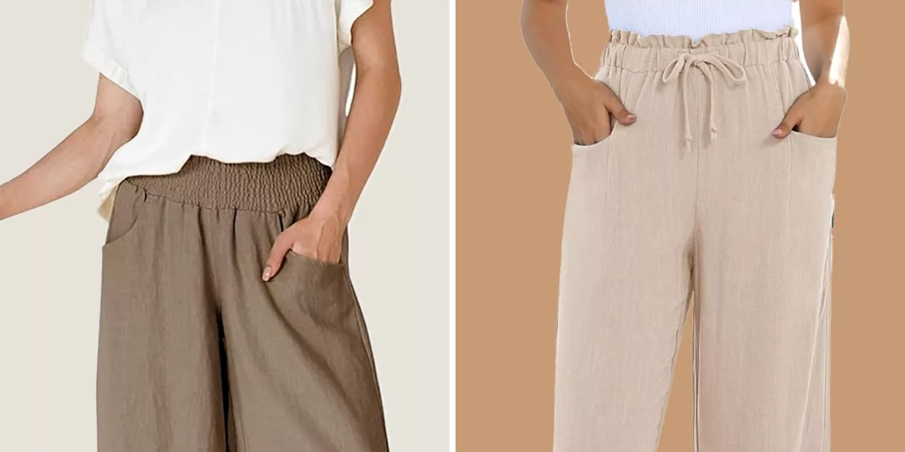 I'm Declaring These Under-$30 Breathable Linen Pants the Cool-Girl Staple of Summer 2025