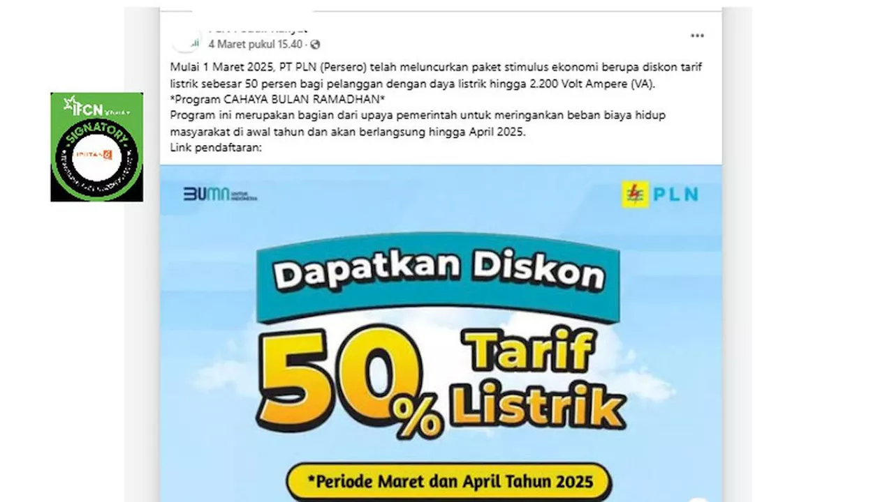 Jangan Tergiur Perpanjangan Subsidi Listrik, Simak Daftar Hoaksnya