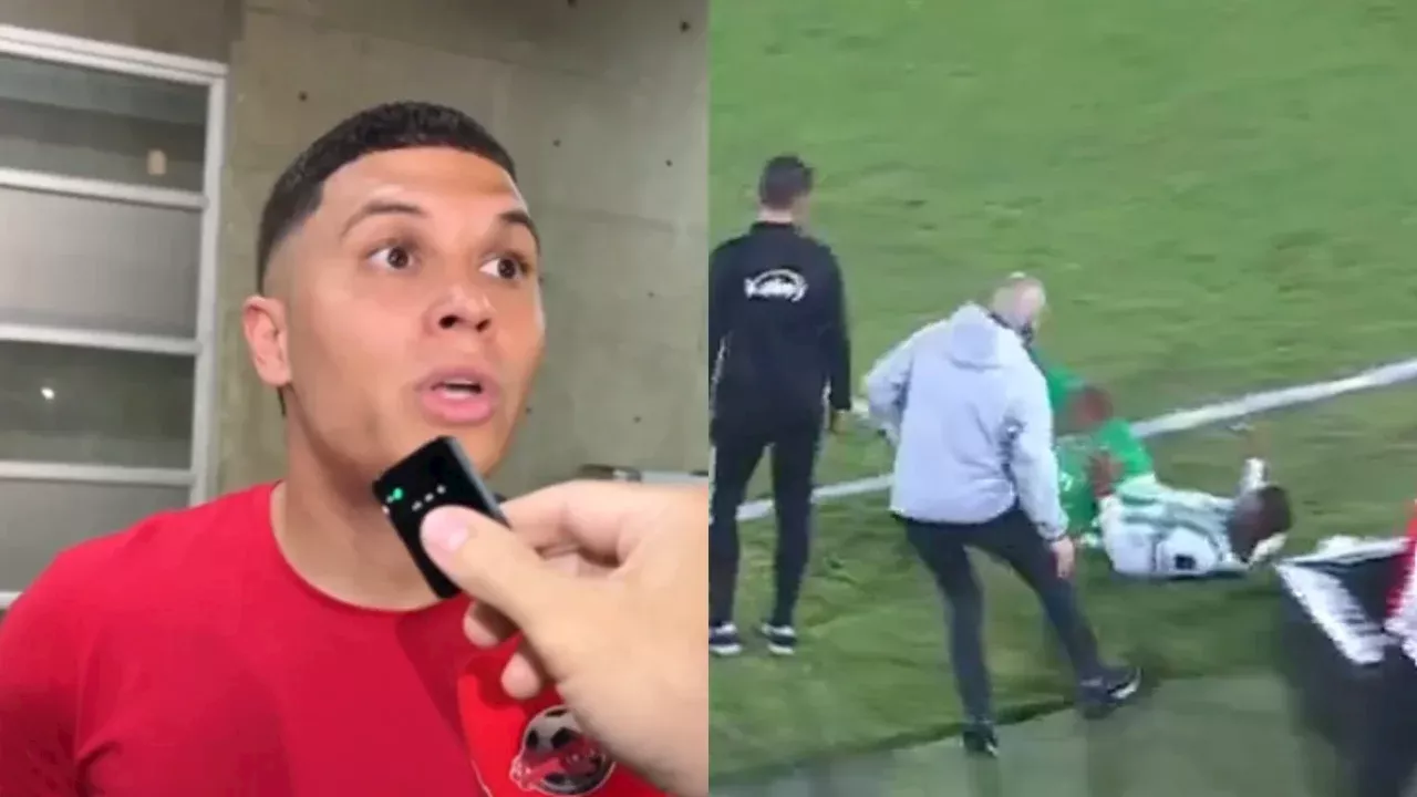La sentida reacción de ‘JuanFer’ Quintero con el desmayo de Andrés Felipe Román