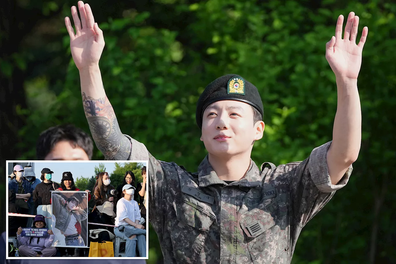 Rabid BTS fan tries to break into Jungkook's home hours after K-pop star discharged from mandatory military service
