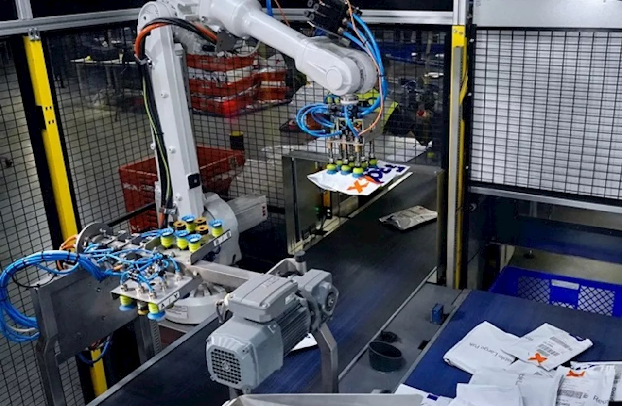 FedEx optimiert operative Prozesse am Luftfrachtstandort in Köln mit KI-gesteuertem Sortierroboter /...