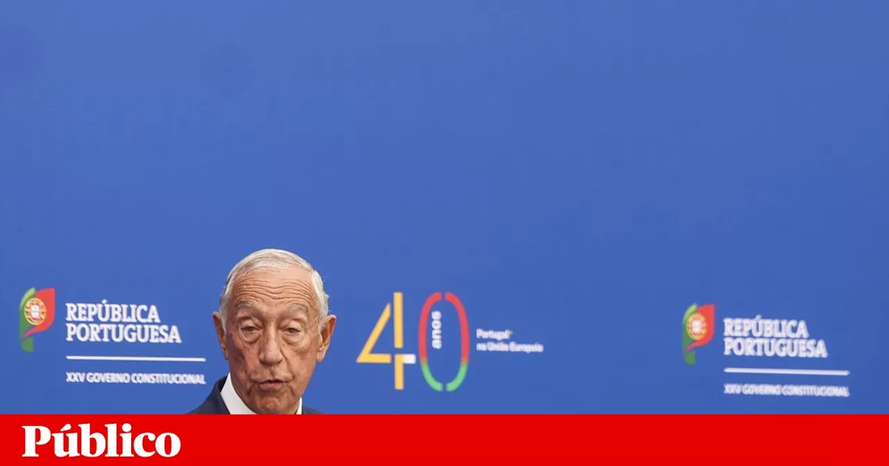Marcelo lamenta falta de peso político da União Europeia, que não foi avisada por Israel