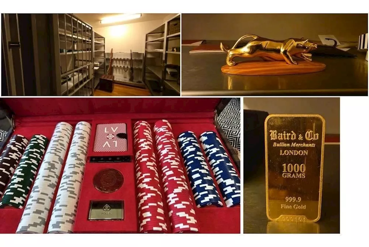 Sukuk probe: Room full of guns and gold at Tan Sri's home raided by MACC