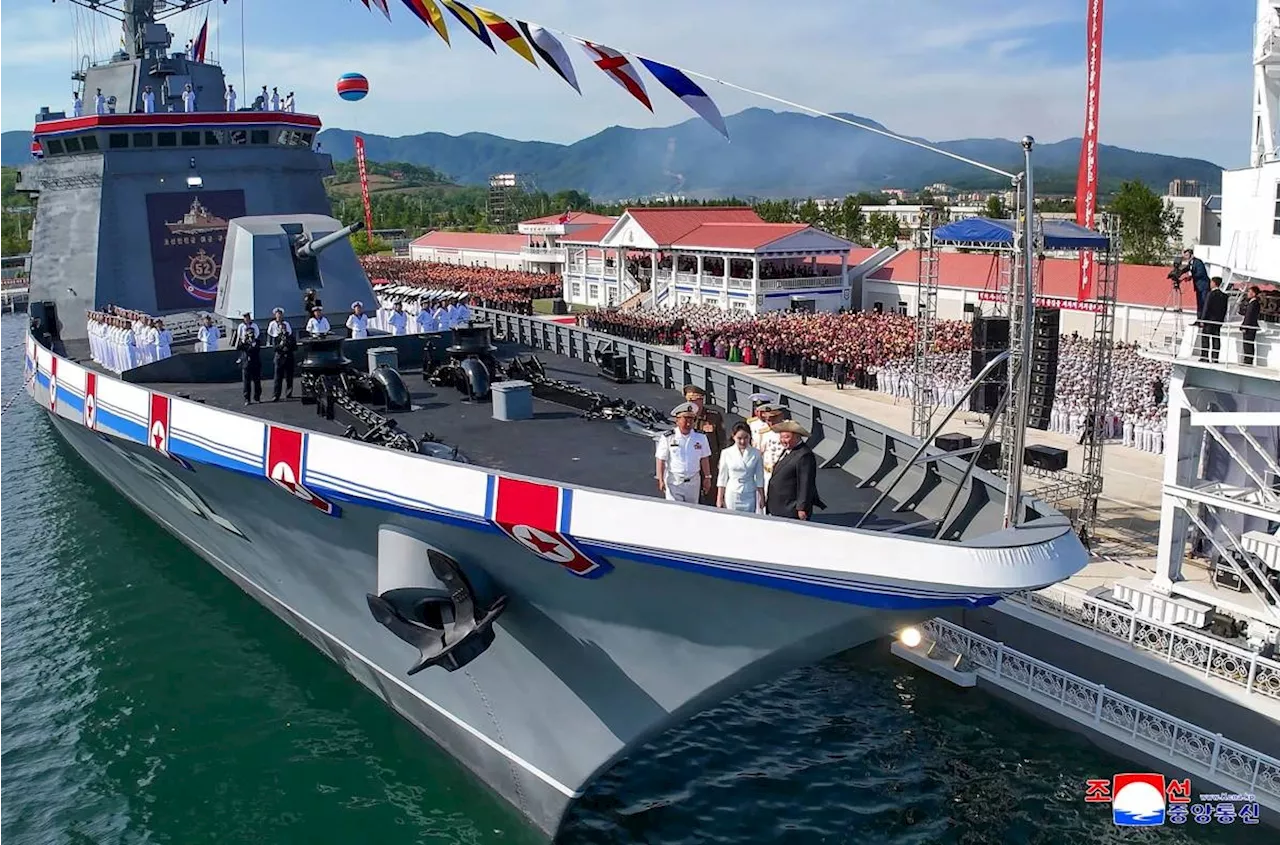 NKorea relaunches damaged destroyer
