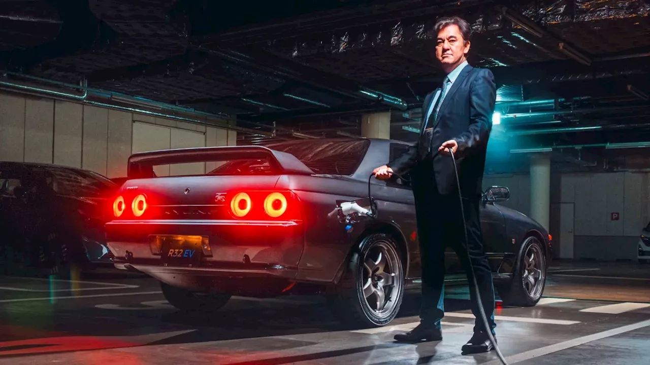 Digital remaster: Can Nissan’s electrified R32 Skyline GT-R preserve the essence of Godzilla?