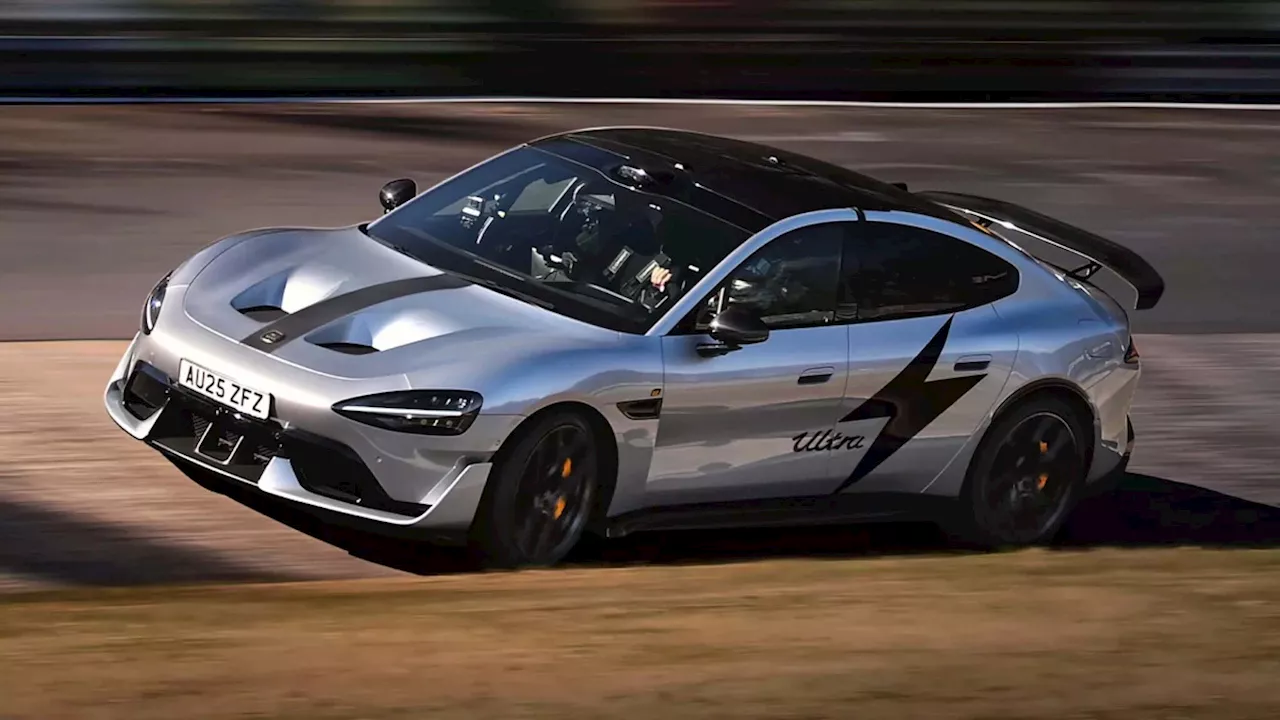 The Xiaomi SU7 Ultra has set the production EV lap record on Nürburgring