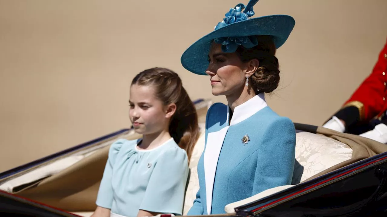 Kate Middleton Tampil Cerah di Trooping the Colour 2025, Kembaran dengan Putri Charlotte
