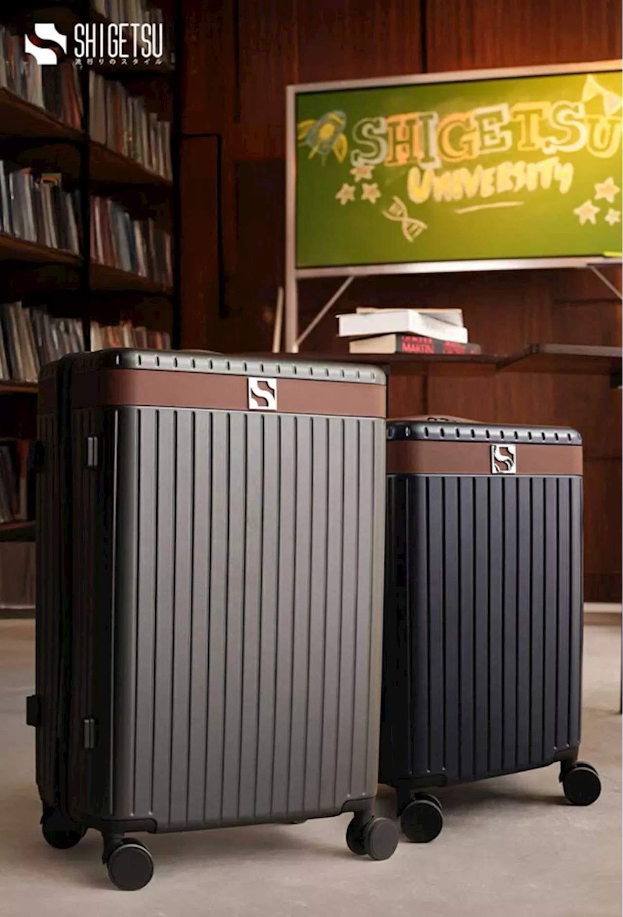 Travel in style with Shigetsu luggage
