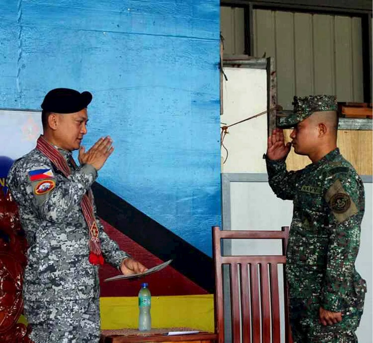 Selected MBLT-1 personnel undergo marksmanship training