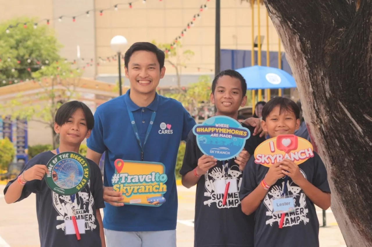Young heroes treated to fun day at Skyranch Pampanga