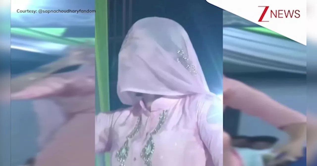 सिर पर चुन्नी डाल हरियाणा की शान Sapna Choudhary ने गजबन पानी ने चाली गाने पर स्टेज पर मचाया तहलका, अदाओं के दीवाने हुए फैंस!