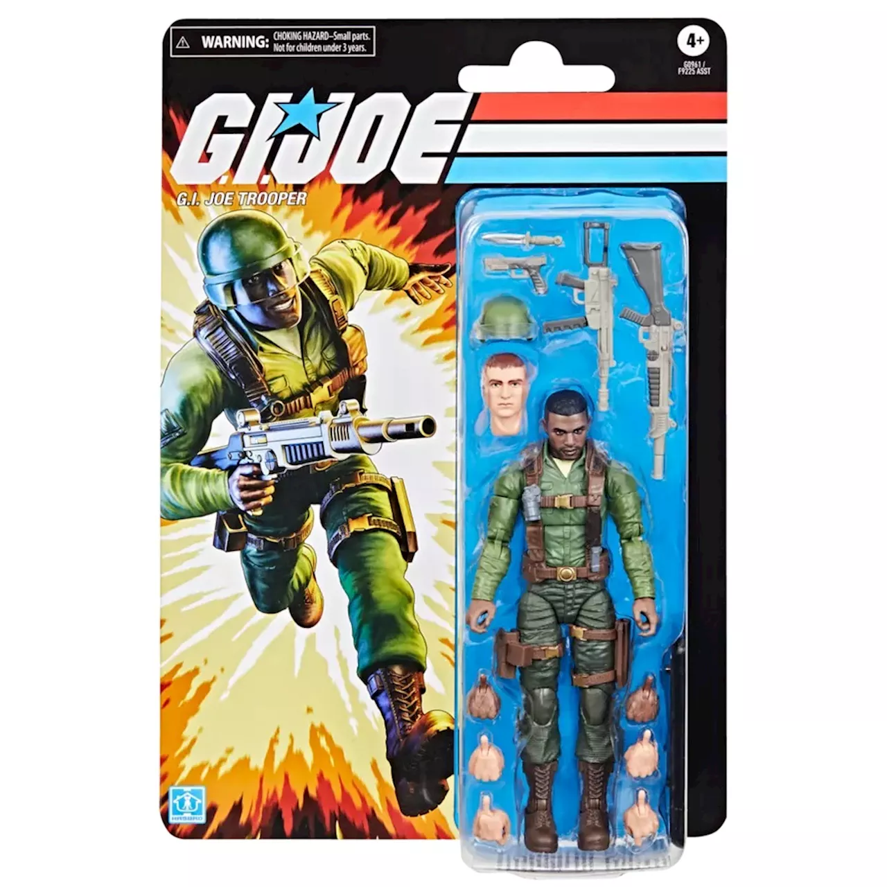 The G.I. Joe Trooper Arrives at Hasbro with New Retro Cardback 