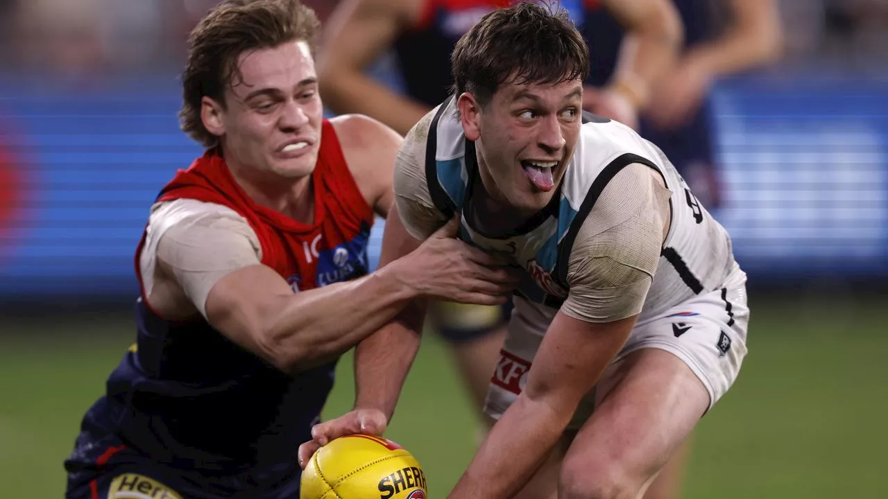 LIVE AFL: Under-fire Power staring down 10-year low as Dees shrug off ‘mates’ blue