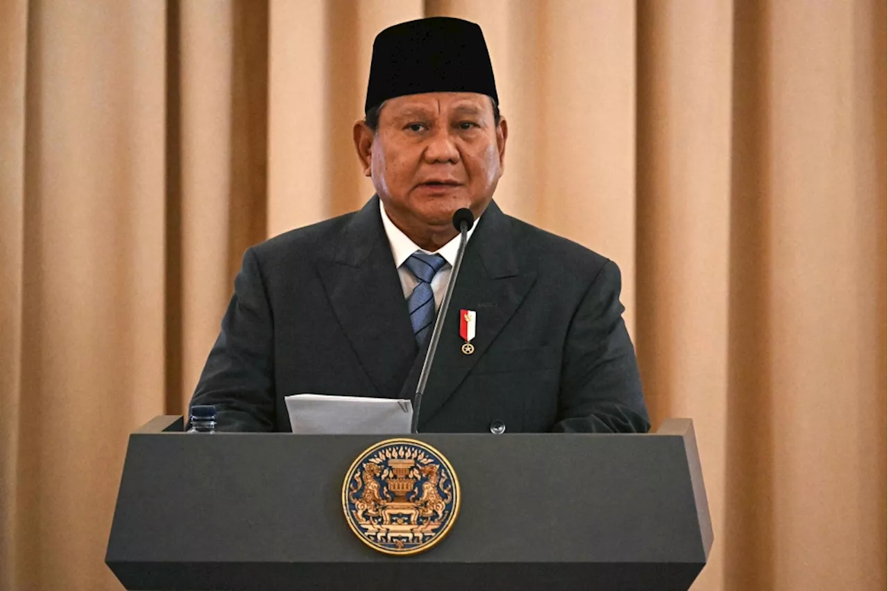 Indonesian President Prabowo to make first state visit to Singapore on June 16
