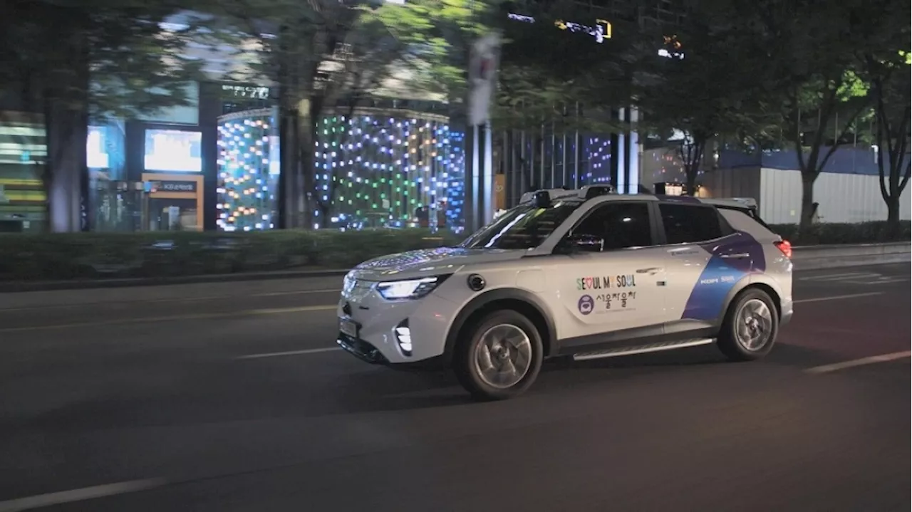 Seoul widens rollout of late-night self-driving taxis to all of Gangnam, citing zero-accident pilot