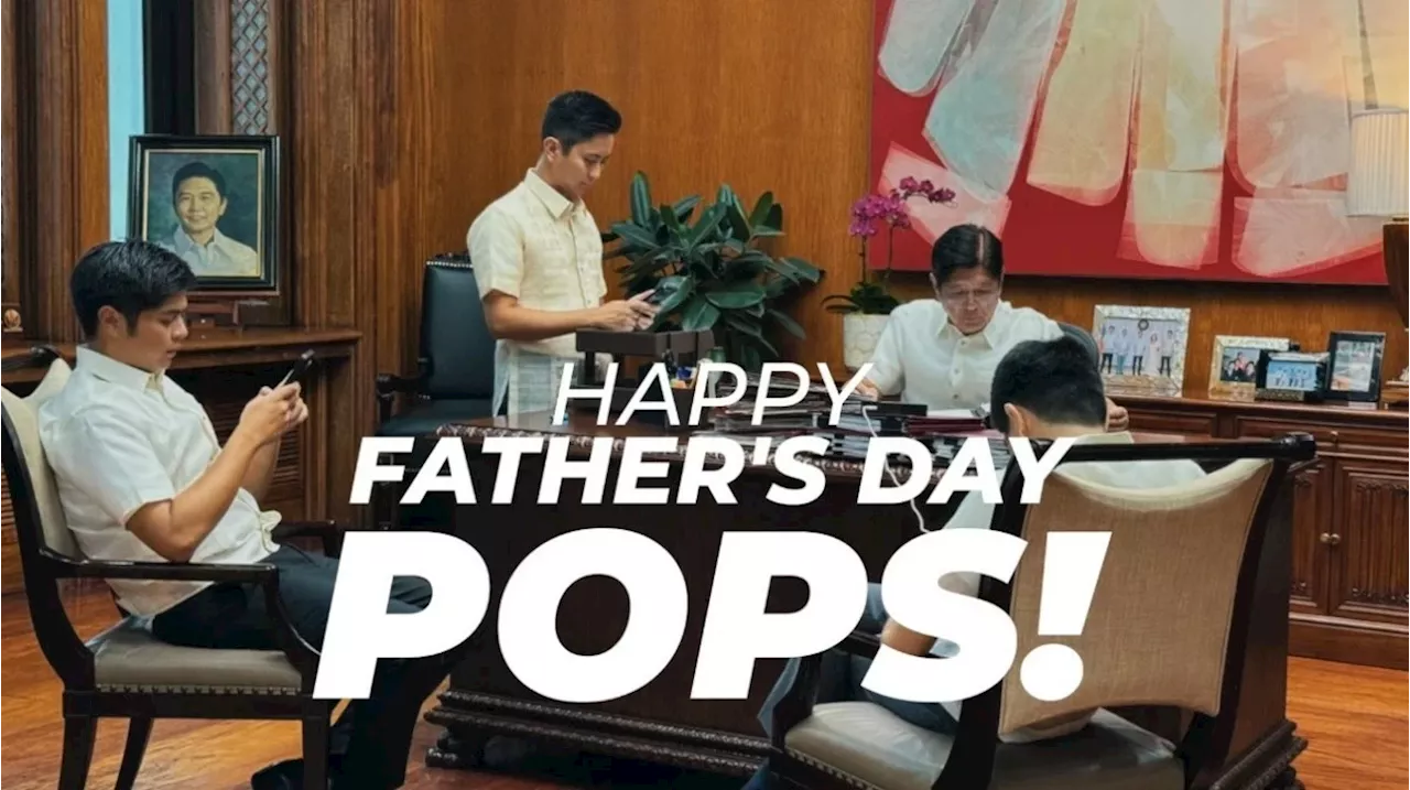‘Love you, Pop’: Sons, First Lady pay tribute to PBBM on Father’s Day
