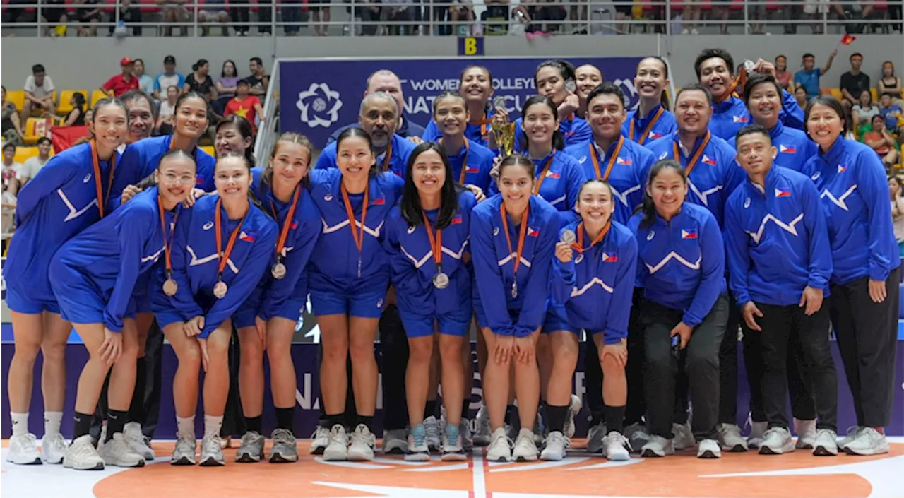 PH volleyball on the rise with silver finish in Hanoi