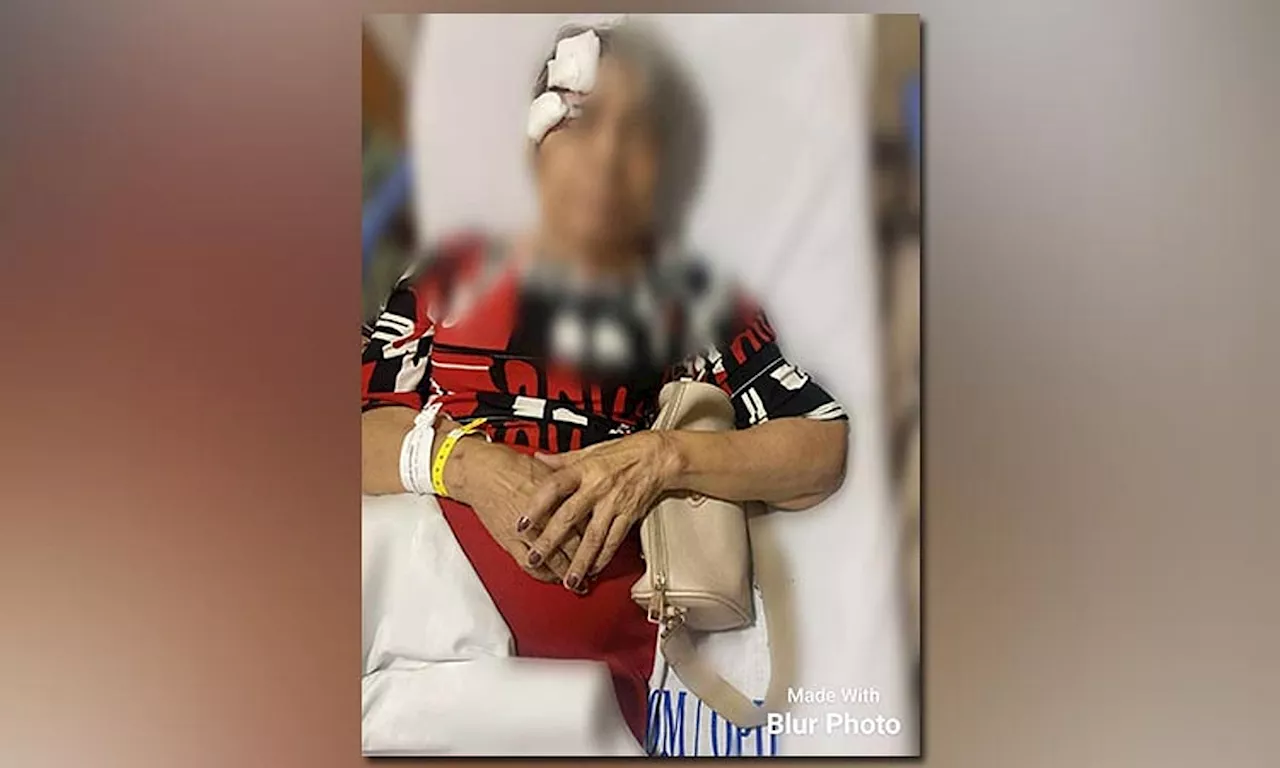 77 anyos nga biyuda nga giisnatsan og bag, naangol