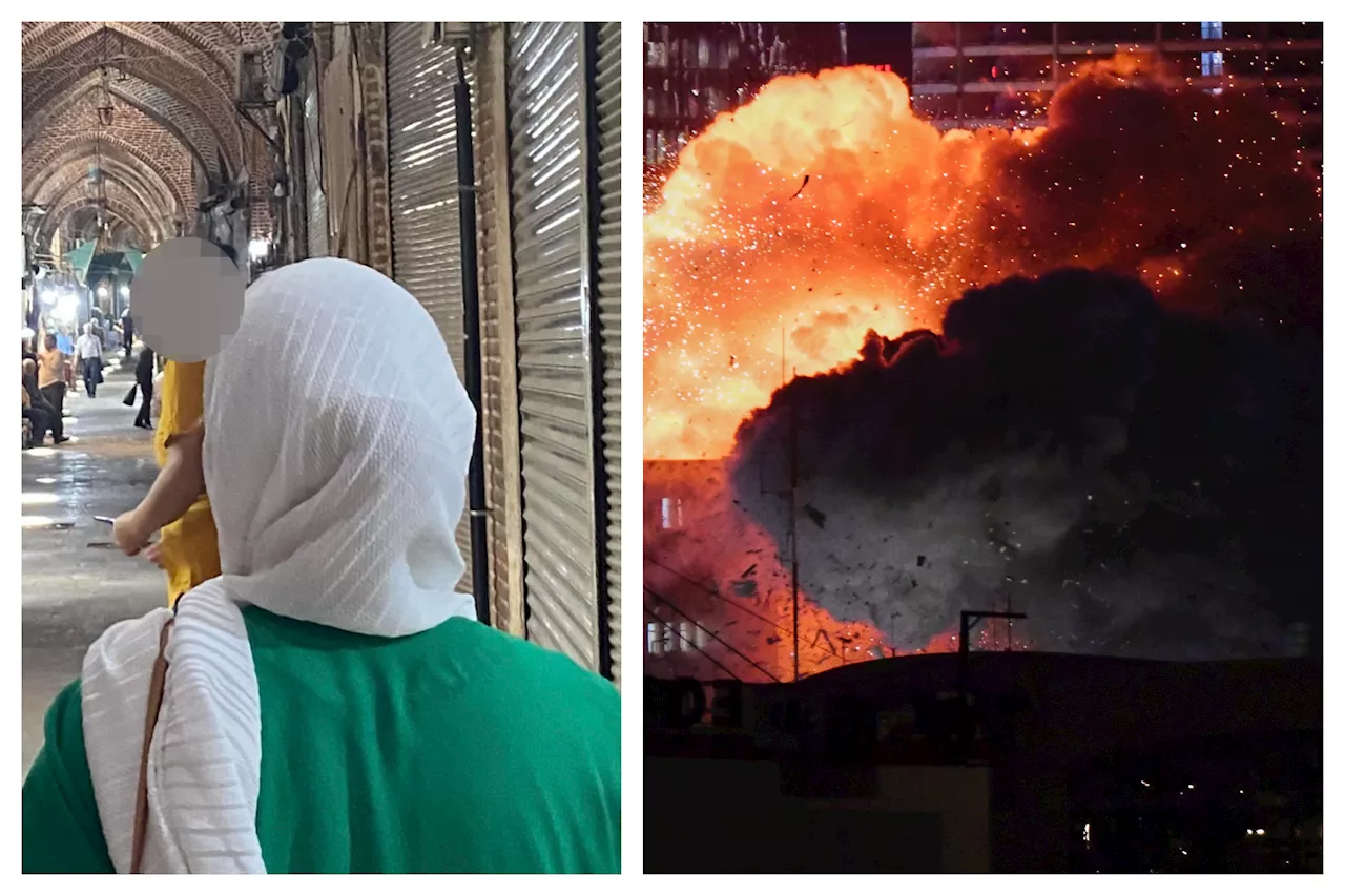 Donya, 20, om rädslan i Iran: ”Husen skakar”