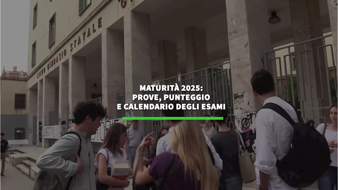 Maturita' 2025: prove, punteggio e calendari degli esami