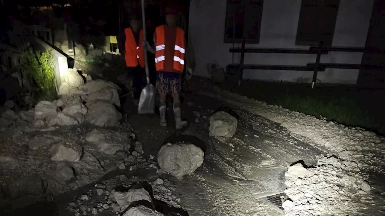Nubifragi al Centronord, frana in luoghi olimpici Cadore