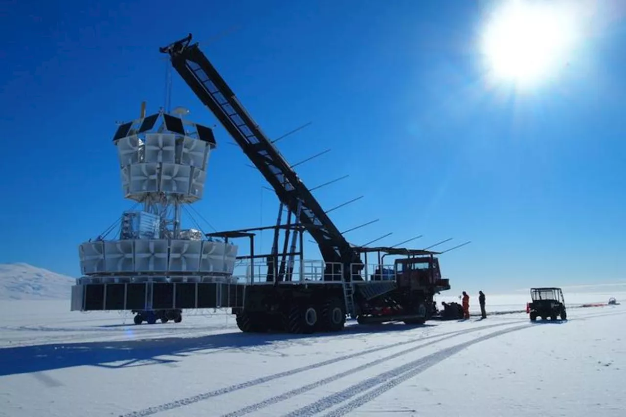 Unexplainable Radio Waves Under Antarctica's Ice Defy the Laws of Particle Physics