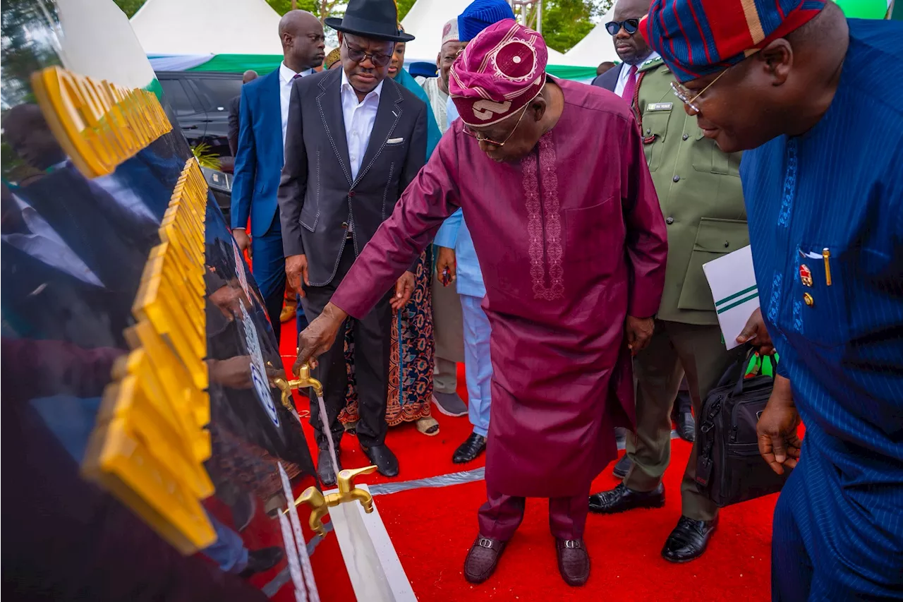 JUST IN: Tinubu commissions new water supply project in FCT [PHOTOS]