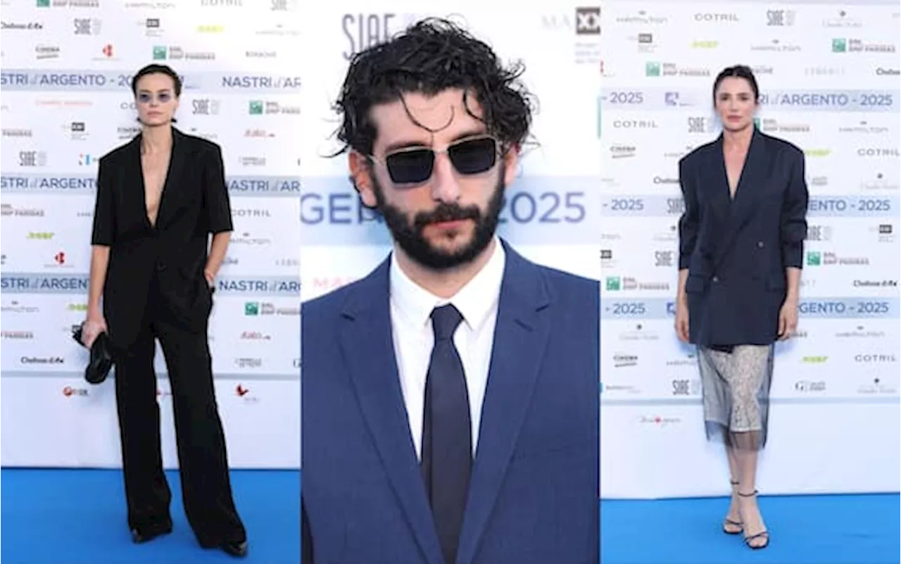 Nastri d'Argento 2025, la premiazione a Roma: i voti ai look sul red carpet. FOTO