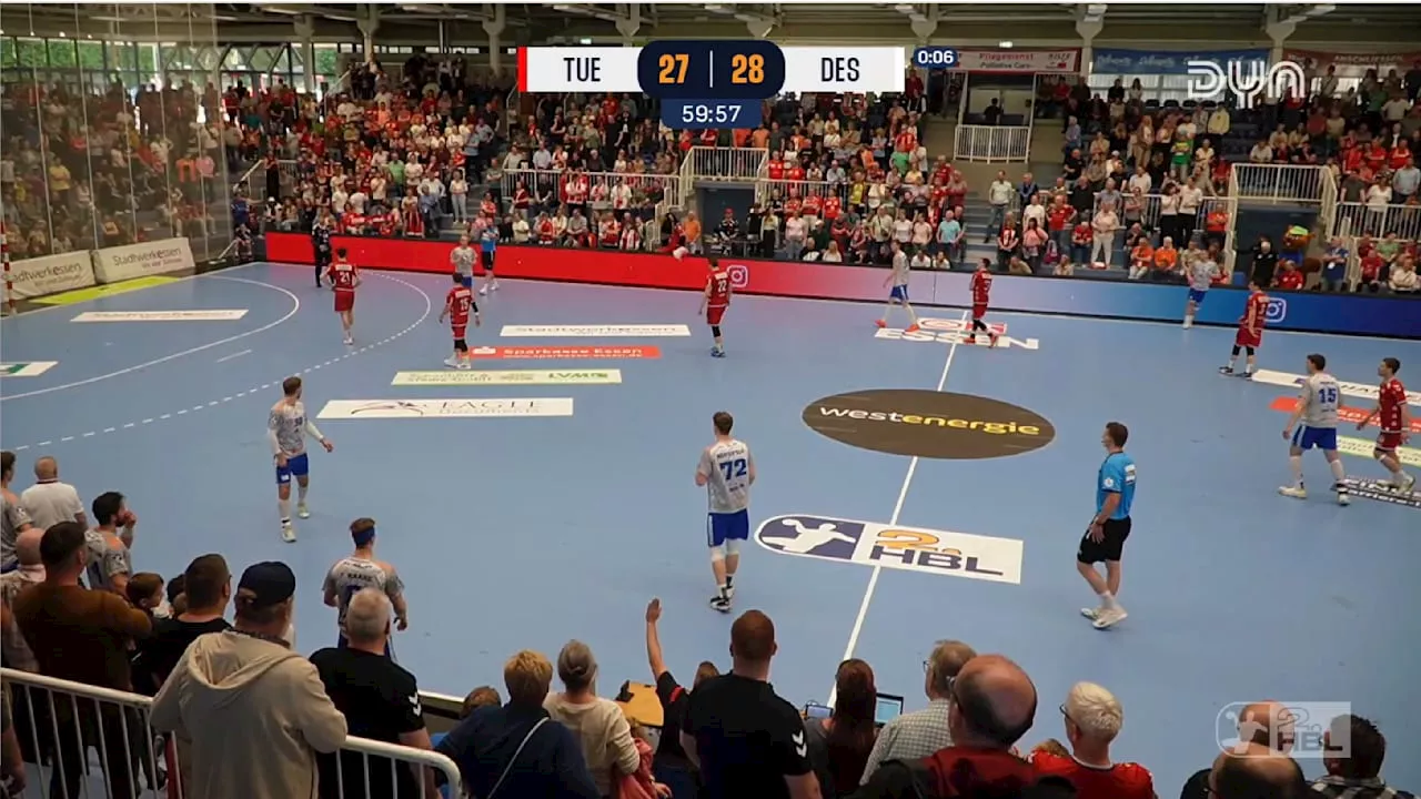 Abstieg ungeklärt: Komplettes Chaos in der 2. Handball-Bundesliga