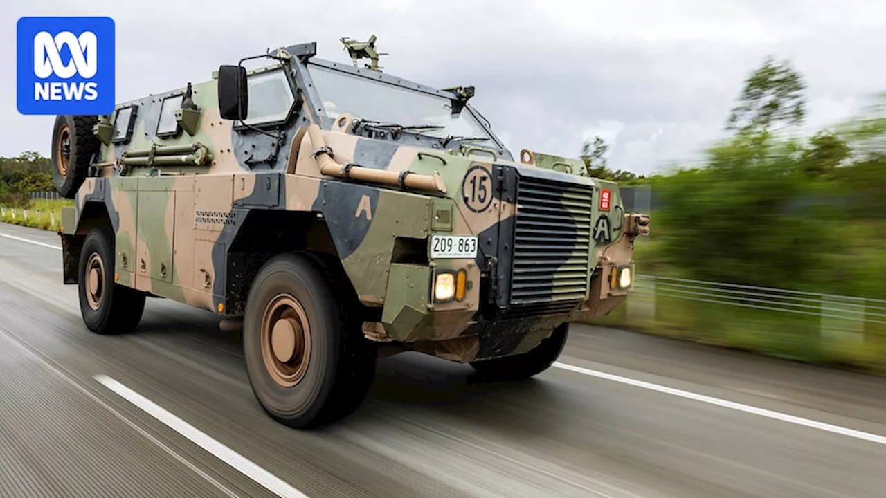 Man injured in army vehicle rollover near Australian military training area