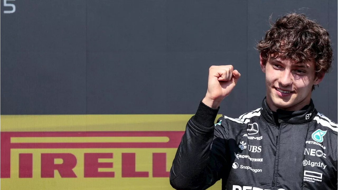Kimi Antonelli dal podio di F1 agli esami, 'a scuola come tutti'