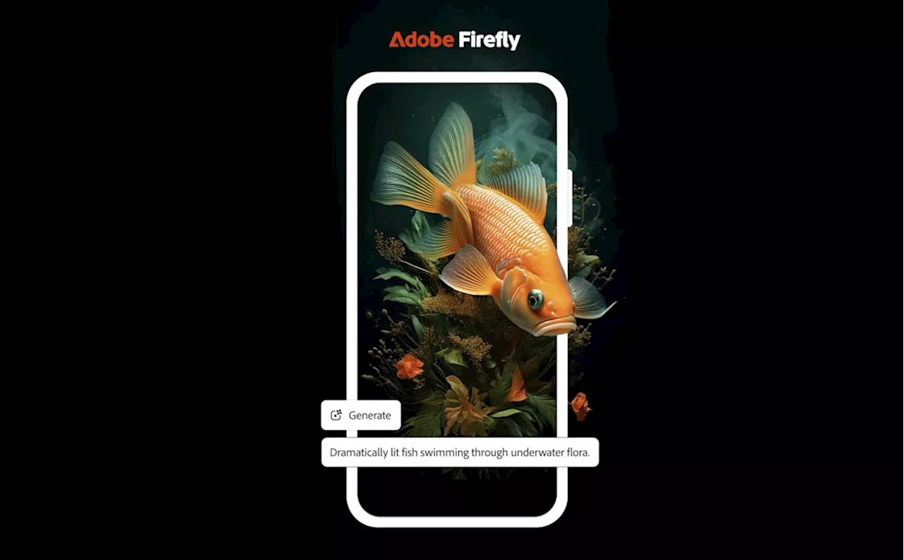 Adobe's Firefly generative AI app is now available on mobile