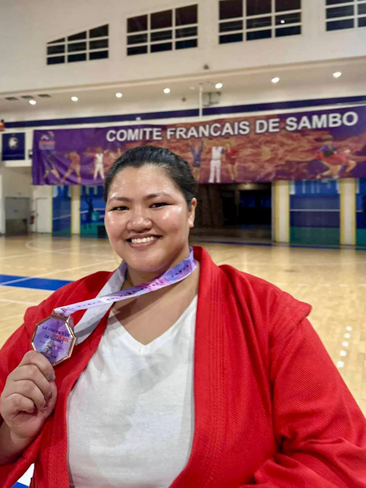 Tancontian settles for bronze in Sambo de Grand Prix Paris