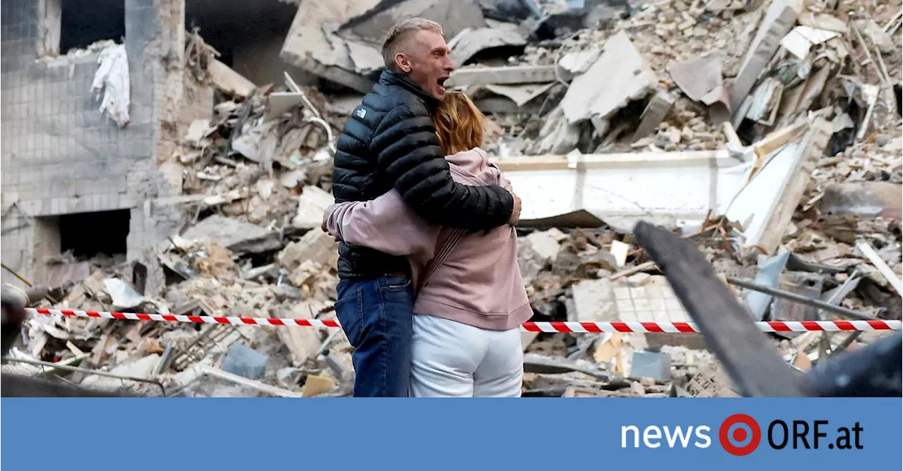 Mehrere Tote: Entsetzen nach Angriff auf Kiew