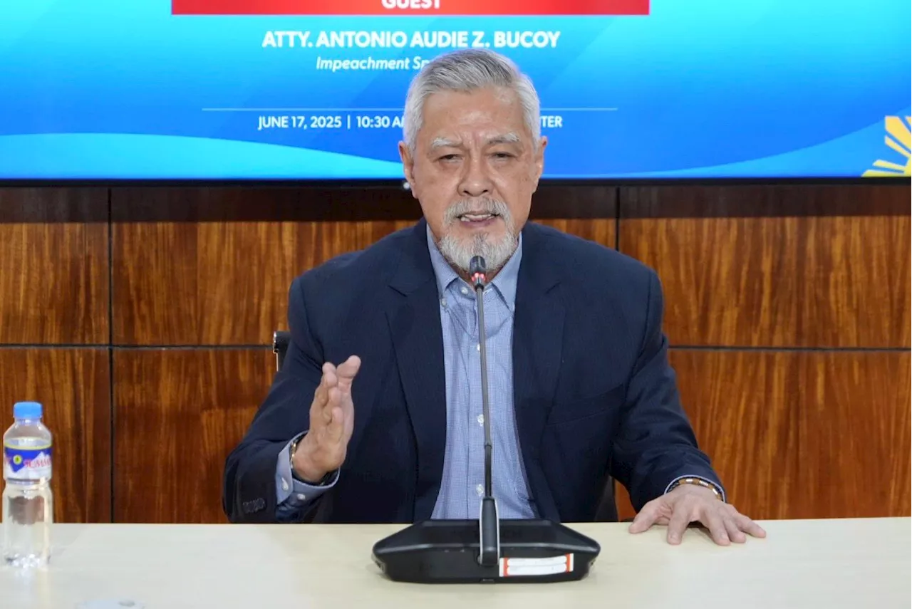 6 key quotes from Antonio Bucoy’s first day as House impeachment spokesperson