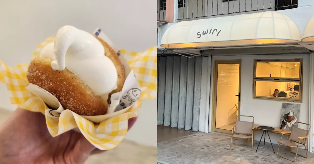 Dig Into Soft, Ice-Cream-Filled Donuts At This Cutesy Soft Serve Shop In Seksyen 17