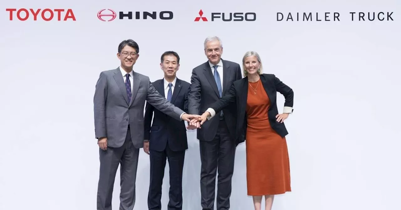 Daimler, Toyota, Mitsubishi Fuso, and Hino band together to forge new Japanese truck powerhouse