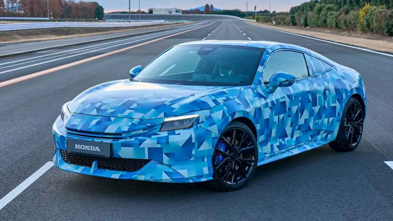The production Honda Prelude might finally be revealed next month