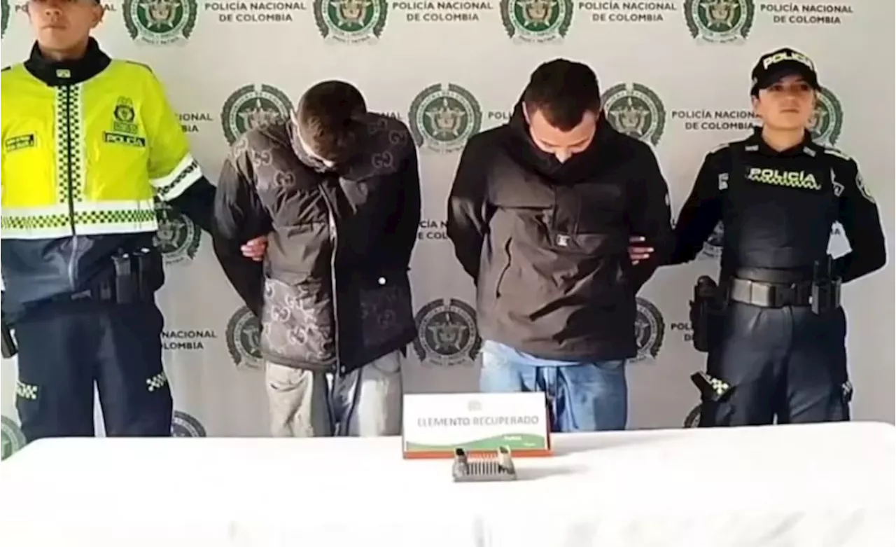 Capturados 'Los Caquitos' por robo de autopartes en Bogotá