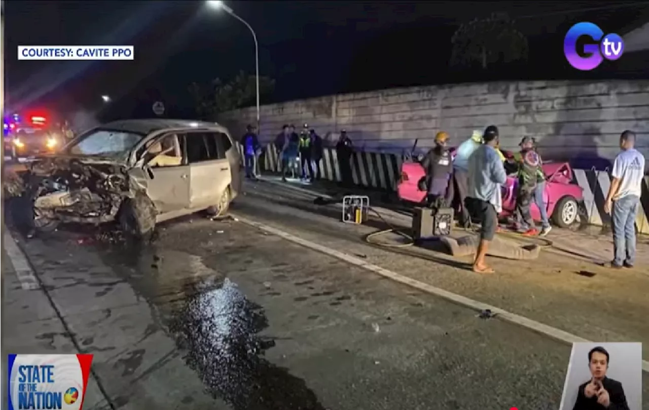 Buntis na magpapa-checkup sa ospital, kabilang sa 3 nasawi sa banggaan ng 2 sasakyan sa Tagaytay City