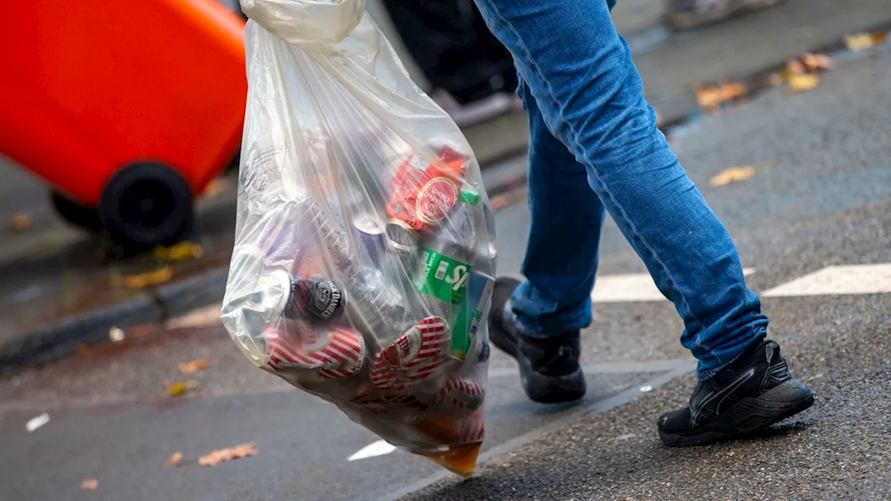 Gelber Sack, Recycling & Co. - Neues Pfandsystem sorgt für Müll-Chaos in Städten